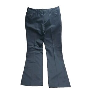 Eddie Bauer Women's Dress Pants Sz 4 Wrinkle Resistant Navy Straight Leg  Career